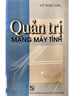 Bìa sách Quản trị mạng máy tính