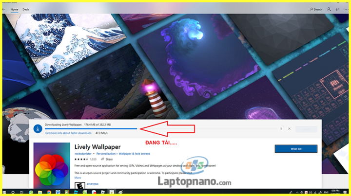Tải xuống Lively Wallpaper từ Microsoft Store