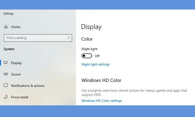Táº¯t cháº¿ Ä‘á»™ tiáº¿t kiá»‡m pin vÃ  cháº¿ Ä‘á»™ Night Light