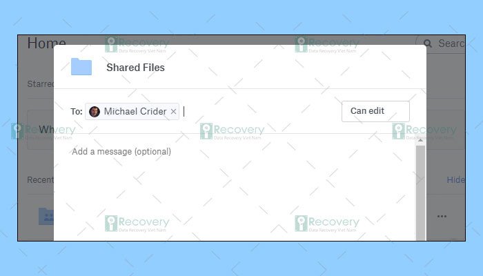 Thiết lập quyền chỉnh sửa cho thư mục chia sẻ Dropbox