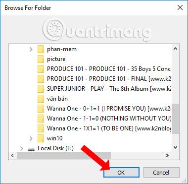Thư mục trên máy tính