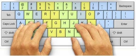 Luyện tập gõ bàn phím 10 ngón với các phần mềm hỗ trợ