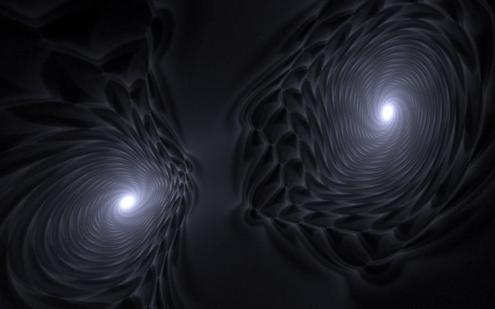 Hình nền máy tính 4K màu đen với hiệu ứng gradient