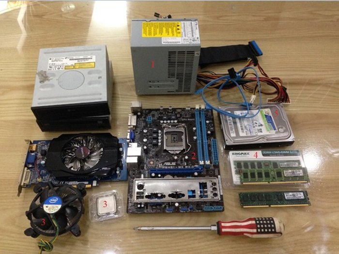 Tự build case máy tính cũ cấu hình cao giá rẻ