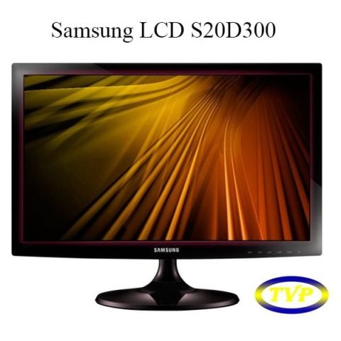 Màn hình máy tính Samsung S20D300 với thiết kế hiện đại, chân đế chắc chắn