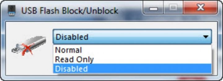 USB Flash Block Unblock