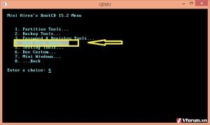 Giao diện phần mềm kiểm tra bad sector ổ cứng HDD