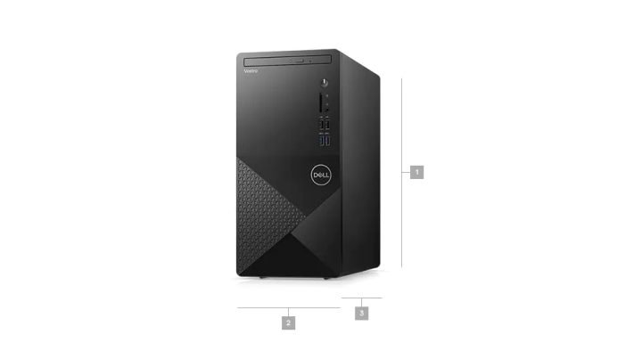 Kích thước và trọng lượng của máy tính cây Dell Core i5 Vostro 3910