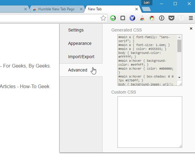 Sao lưu và khôi phục cài đặt tùy chỉnh trình duyệt web trên máy tính