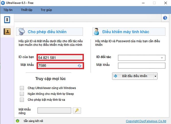 Quy trình cài đặt máy tính từ xa trên hệ điều hành Windows