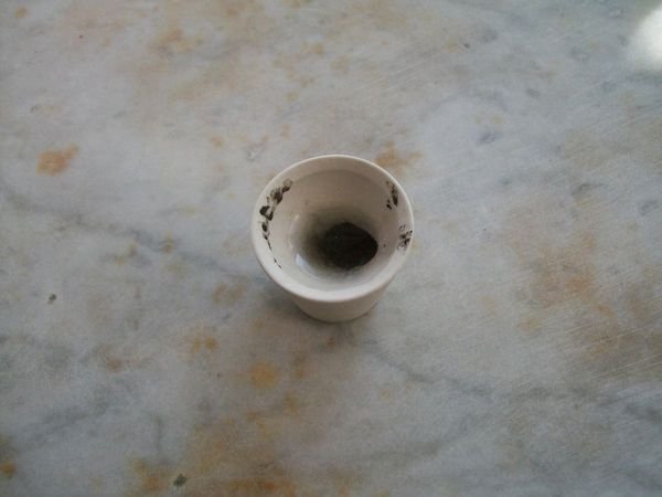 Bột vàng sau khi lọc