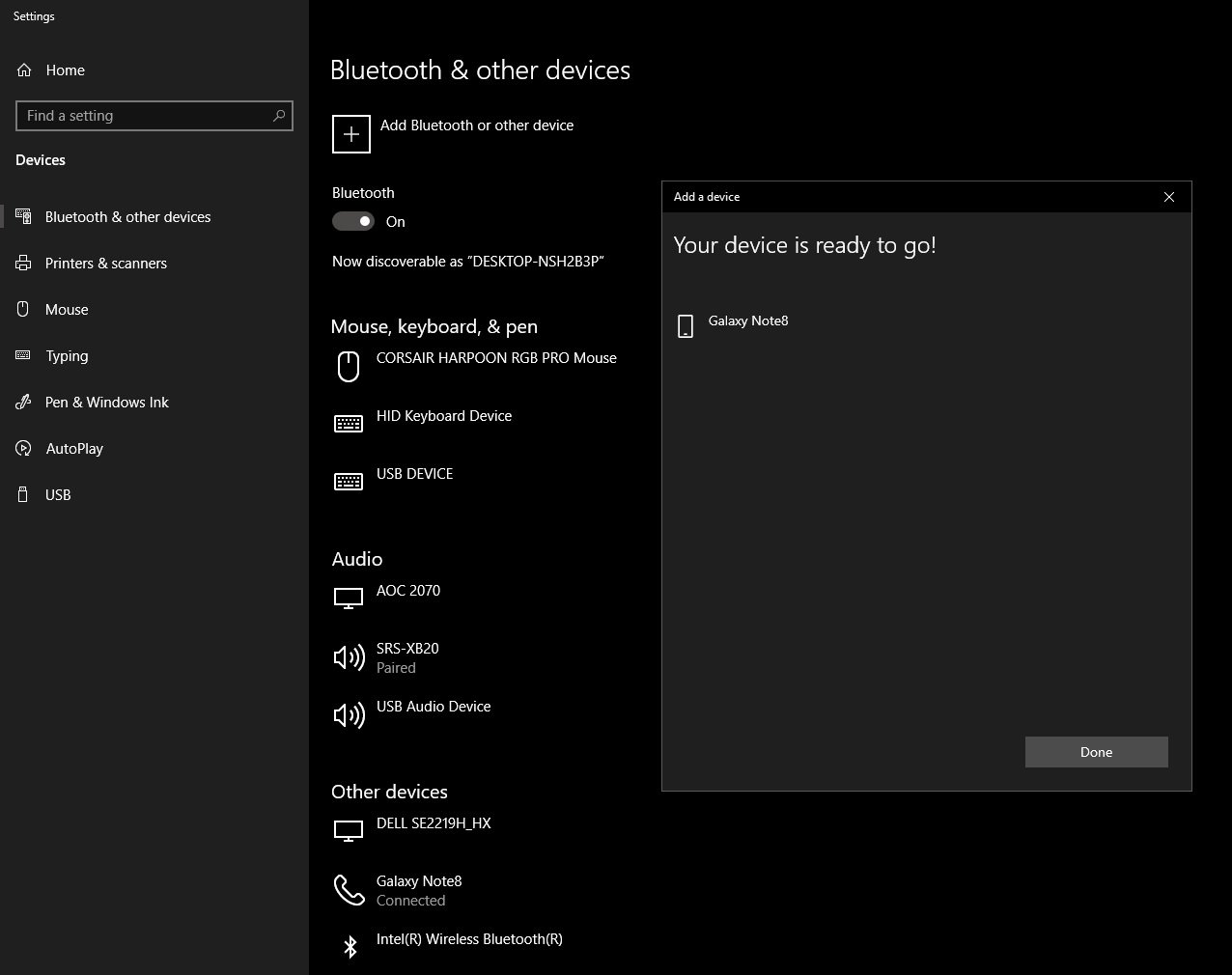 Cách kết nối máy tính với điện thoại qua bluetooth