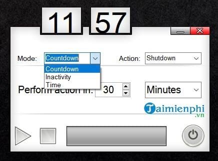 Hẹn giờ sleep máy tính Win 10 - Các chế độ trong Sleep Timer
