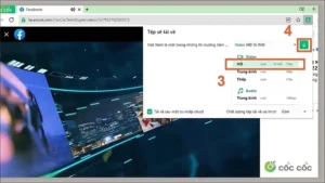 cách tải video hd từ facebook về máy tính
