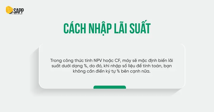 cách tính npv bằng máy tính casio