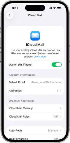 đăng nhập email icloud trên máy tính