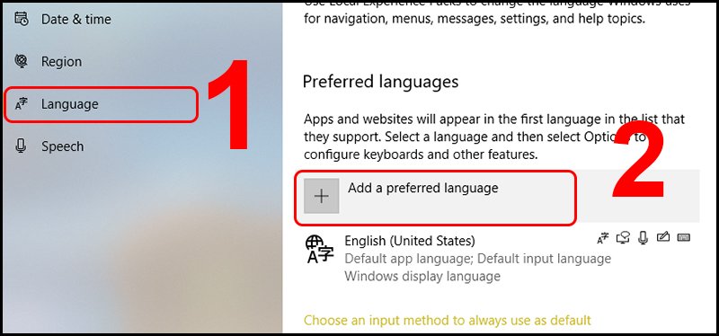 hướng dẫn cài đặt bàn phím máy tính