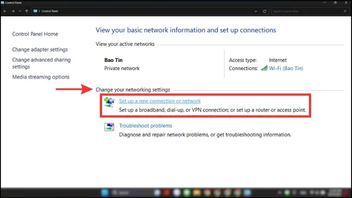 kết nối internet cho máy tính
