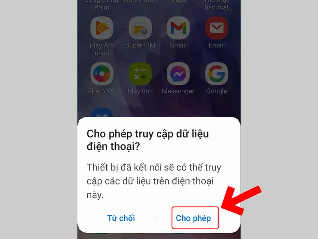 kết nối note 8 với máy tính