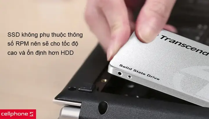 máy tính có ổ cứng ssd