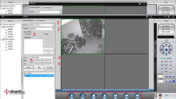 phần mềm xem camera trên máy tính