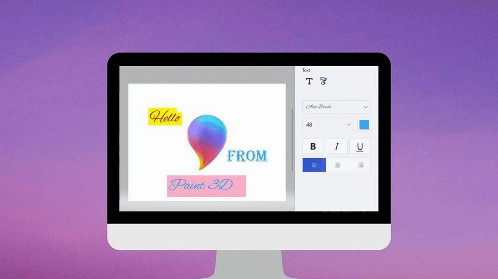 Cách thêm chữ vào ảnh trên máy tính bằng Paint 3D
