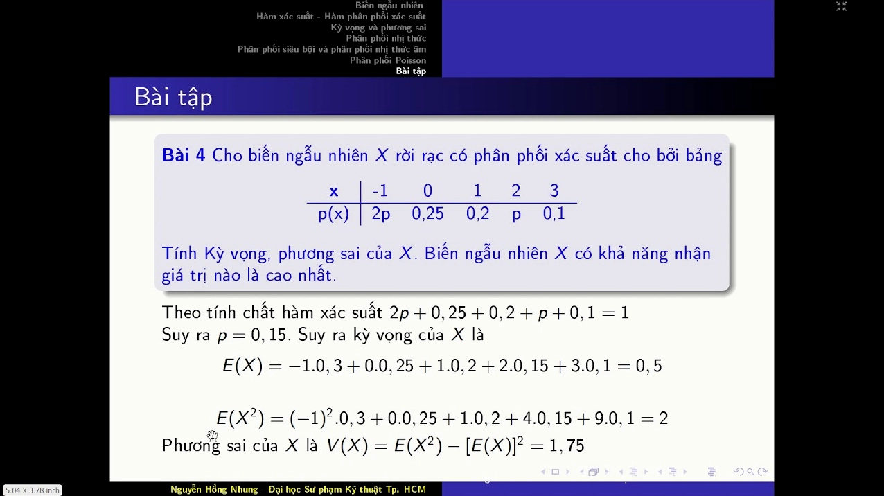 Cách Tính Kỳ Vọng và Phương Sai: Hướng Dẫn Chi Tiết, Dễ Hiểu cho Mọi Người