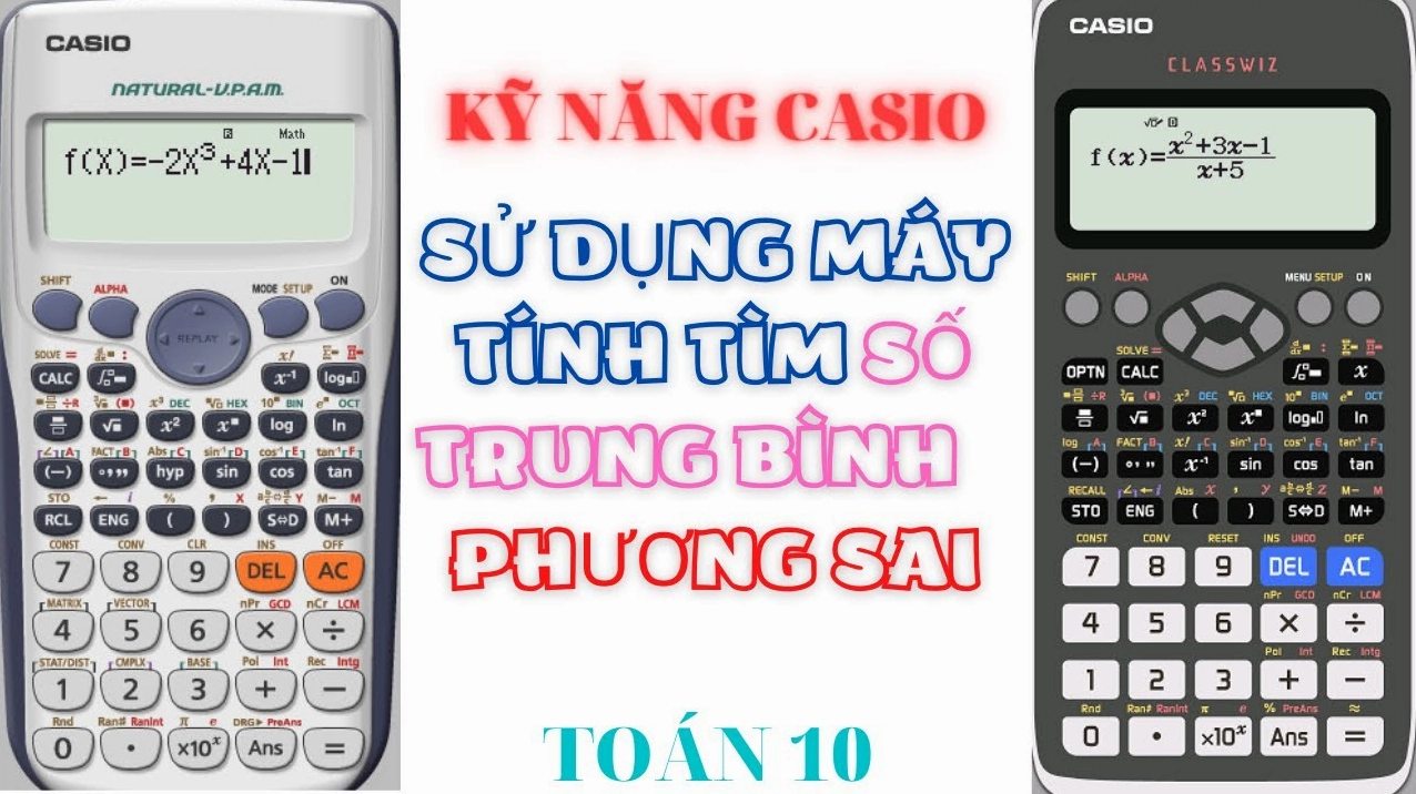 Cách tính phương sai bằng máy tính: Hướng dẫn chi tiết và dễ hiểu