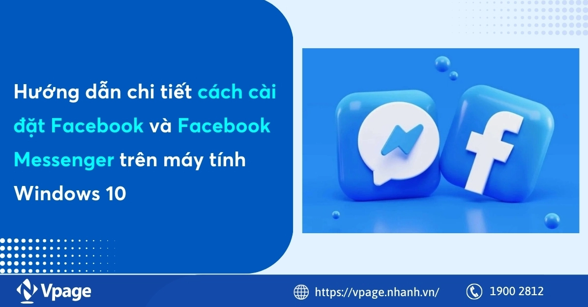 Cài đặt Facebook và Messenger trên Windows 10