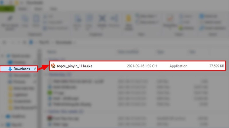 Click đúp chuột 2 lần về phần mềm vừa tải ở thư mục Download để cài đặt