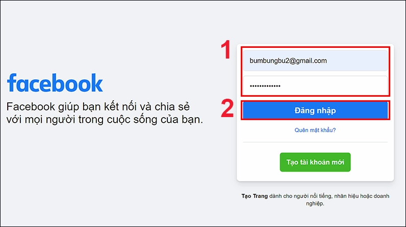 Đăng nhập Facebook PC: Hướng dẫn chi tiết từng bước