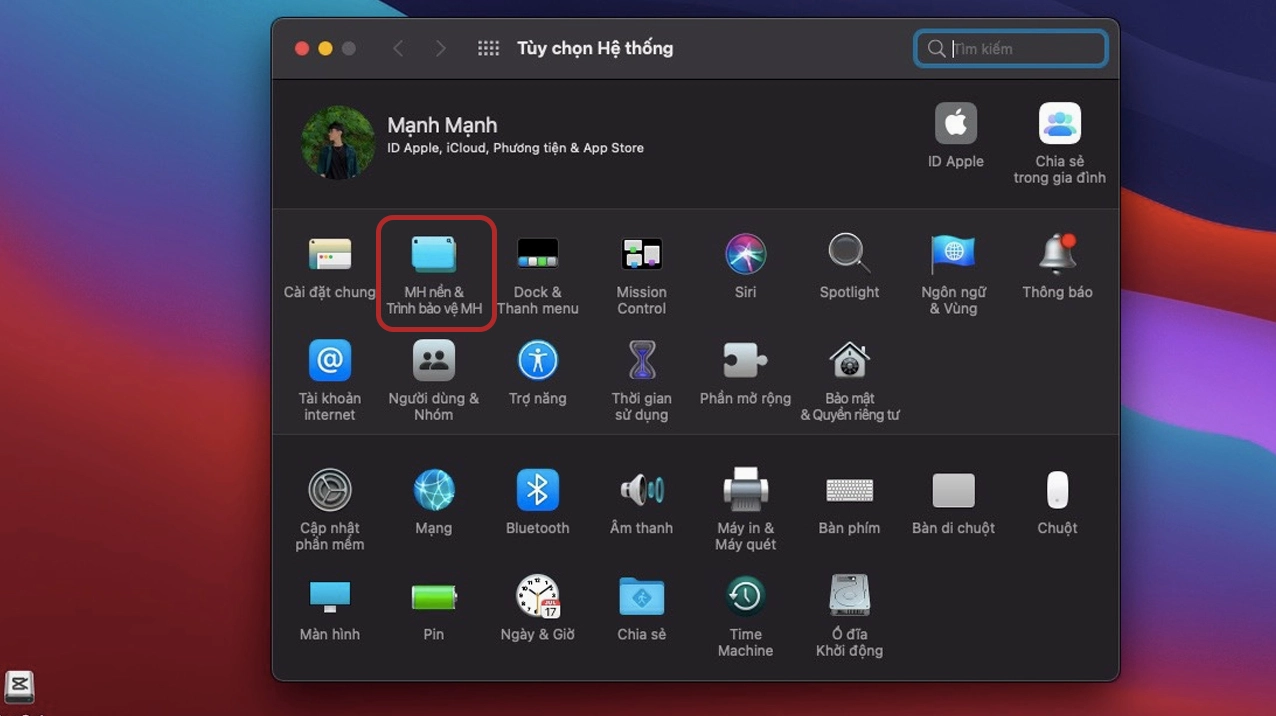 Hình nền Dynamic MacBook