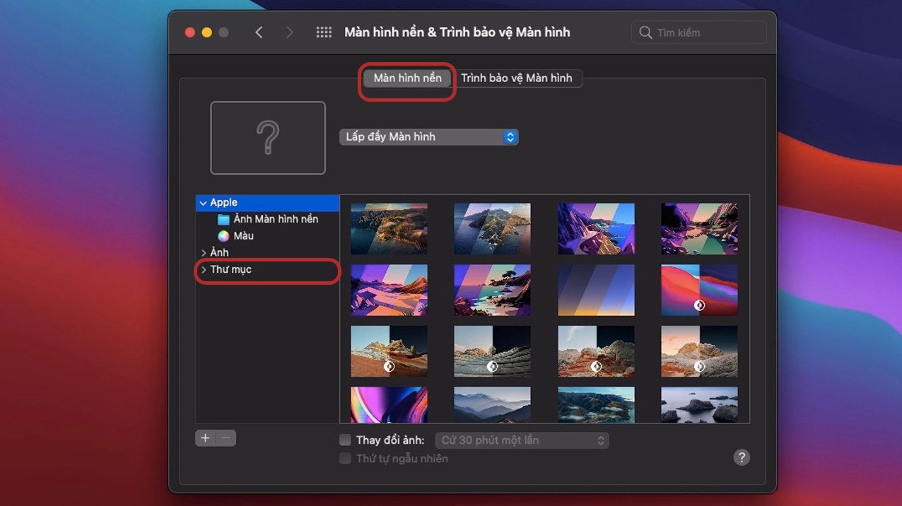 Hình nền Dynamic MacBook