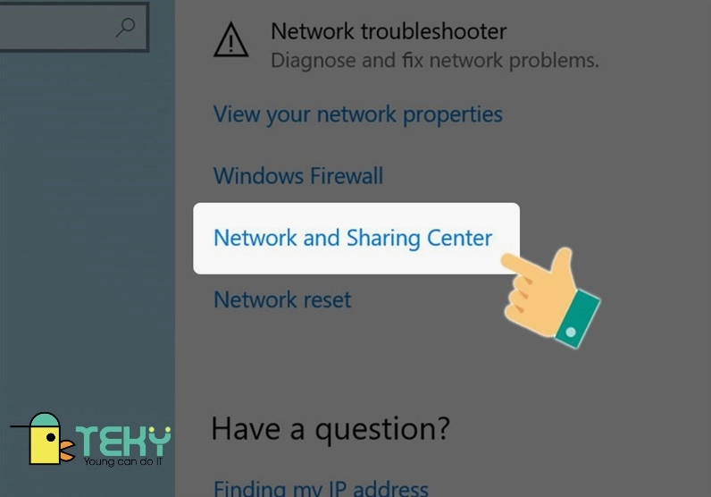 Kiểm tra ip máy tính