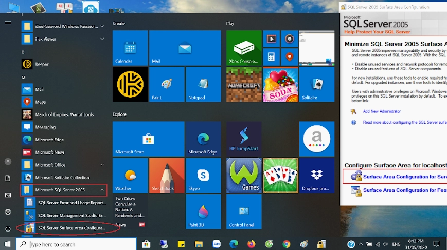 Ảnh minh họa 3 cách khởi động lại dịch vụ Microsoft SQL Server