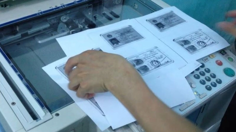 cách photo CMND 2 mặt