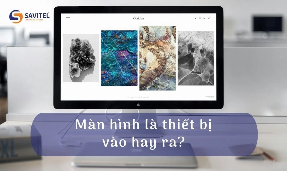 Màn hình là thiết bị vào hay ra?