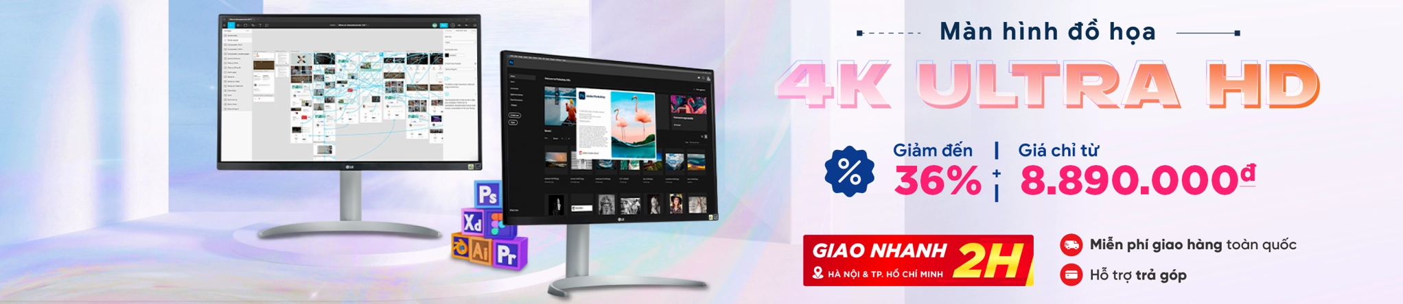 Màn hình máy tính 4K UHD