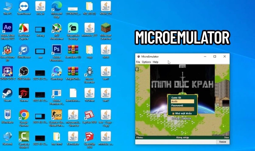 MicroEmulator nhẹ, chạy nhanh, là lựa chọn lý tưởng