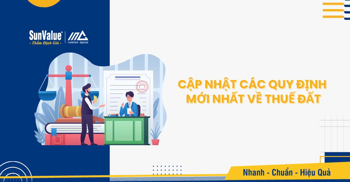 Cập nhật các quy định mới nhất về thuế đất