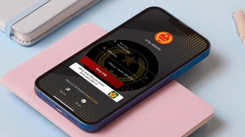 Nộp thuế đất qua eTax Mobile.