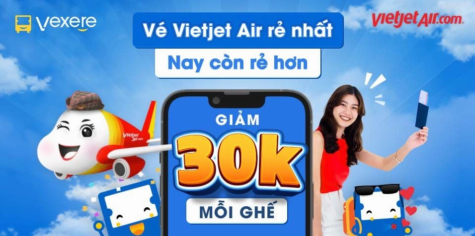 Săn vé máy bay Huế Sài Gòn giá rẻ