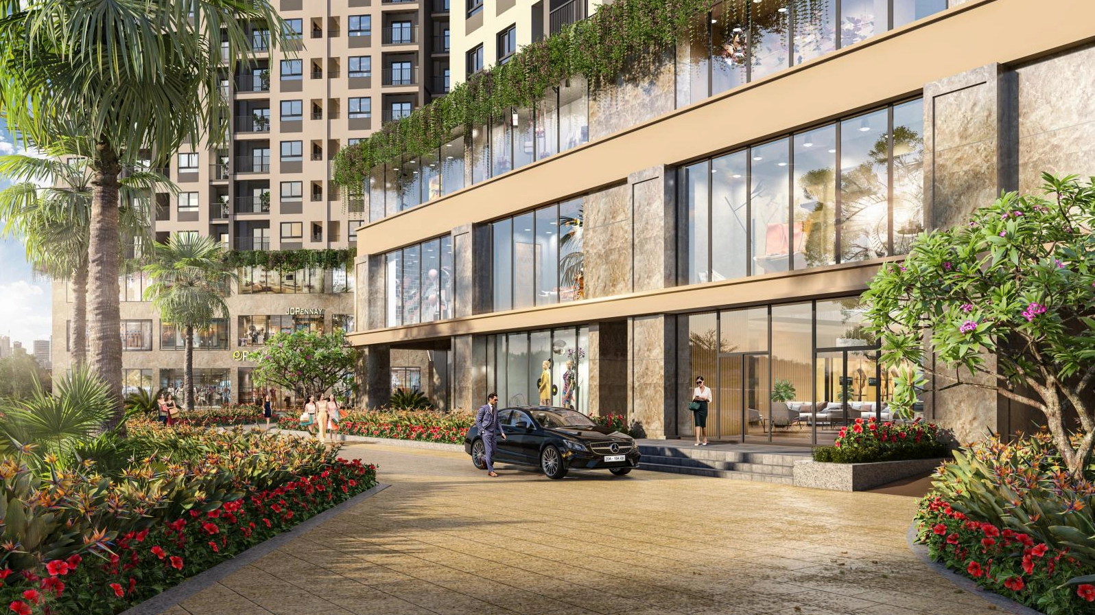 Sảnh chính của dự án Tecco Elite City